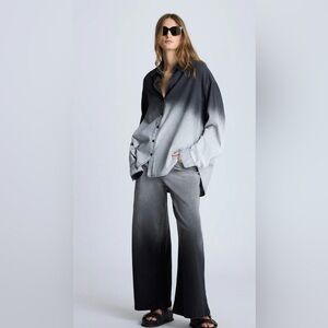Kenneth Cole GRADIENT DYE OVERSIZED SHIRT